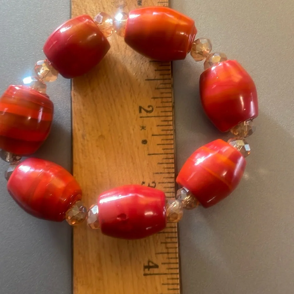 Coral Beads Bracelet